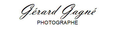 Gérard Gagné Photographe